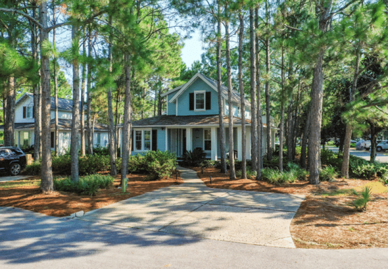 Laurel Grove Blue House