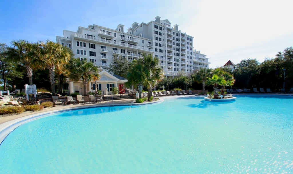 The pool at the Grand Hotel at Sandestin Golf and Beach Resort