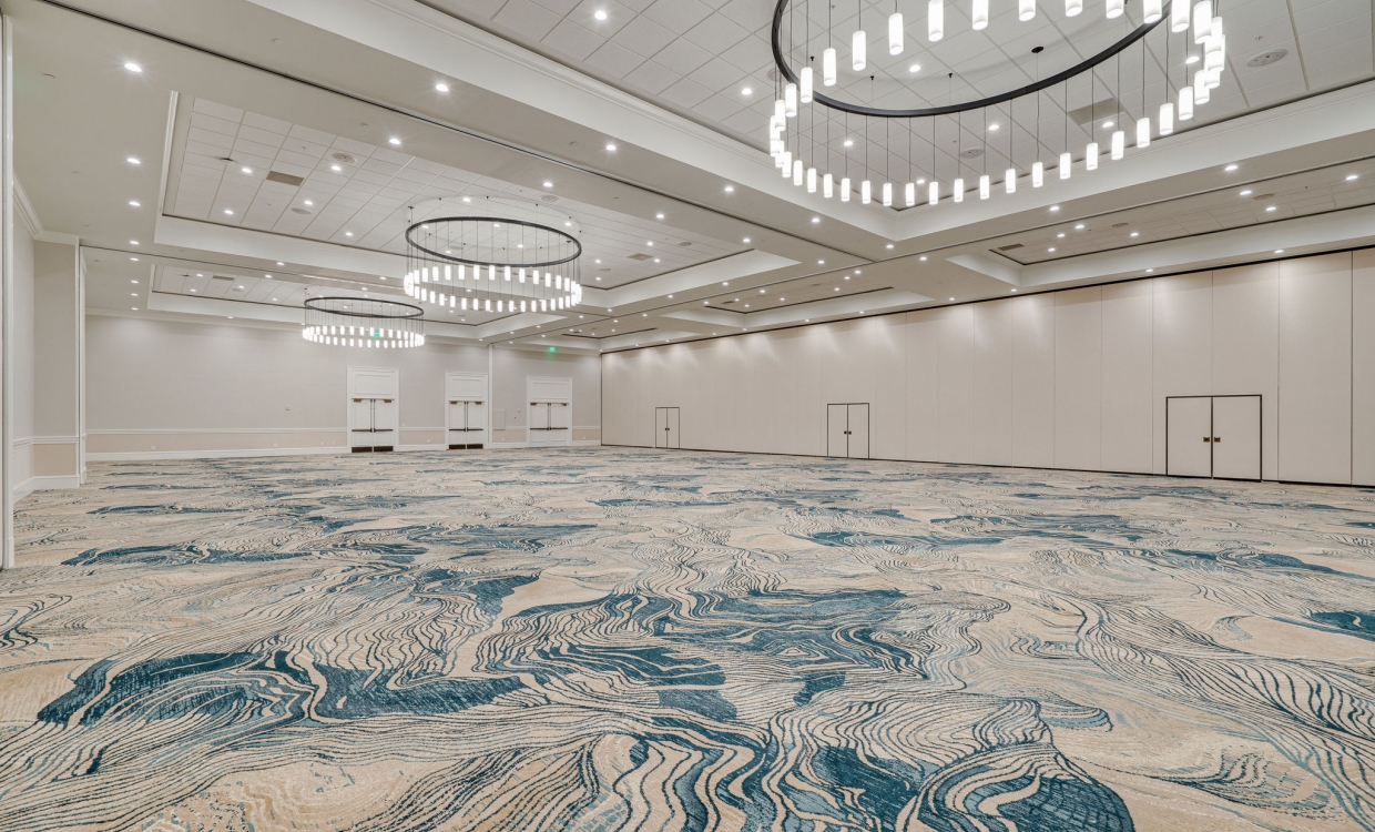 Azalea Ballroom at the newly renovated Baytowne Conference Center