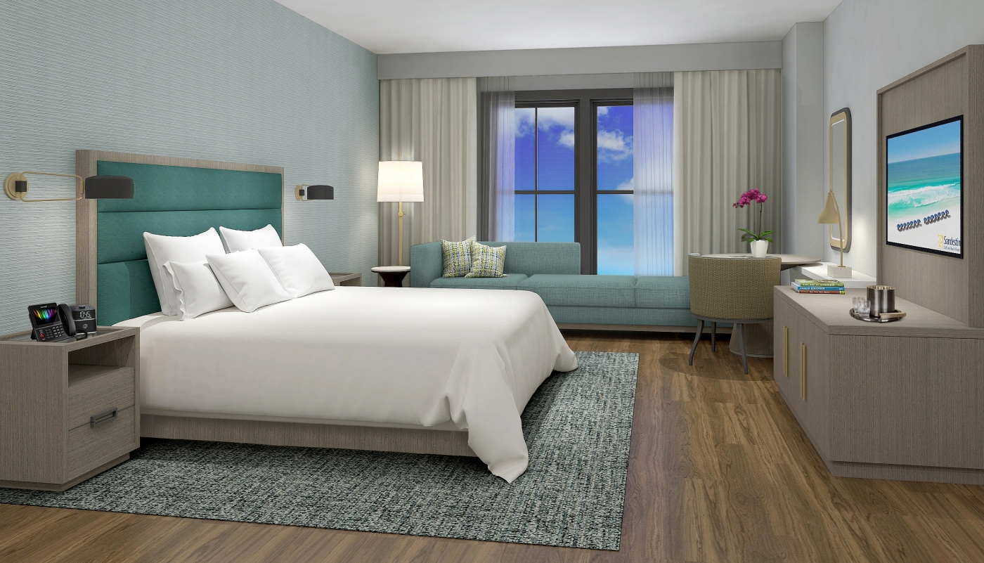 Guest room at Hotel Effie