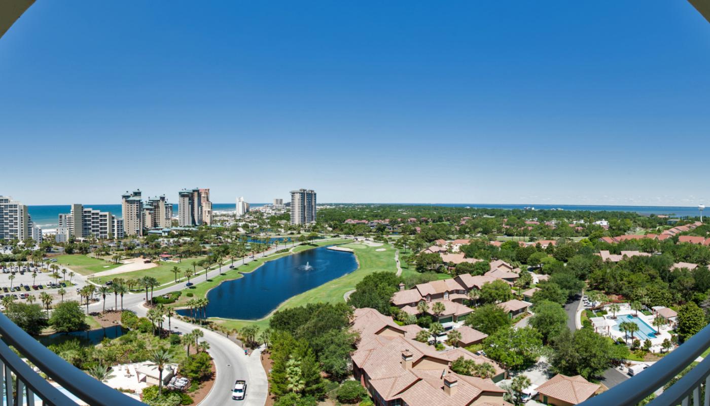 A view from a room at Sandestin Golf and Beach Resort