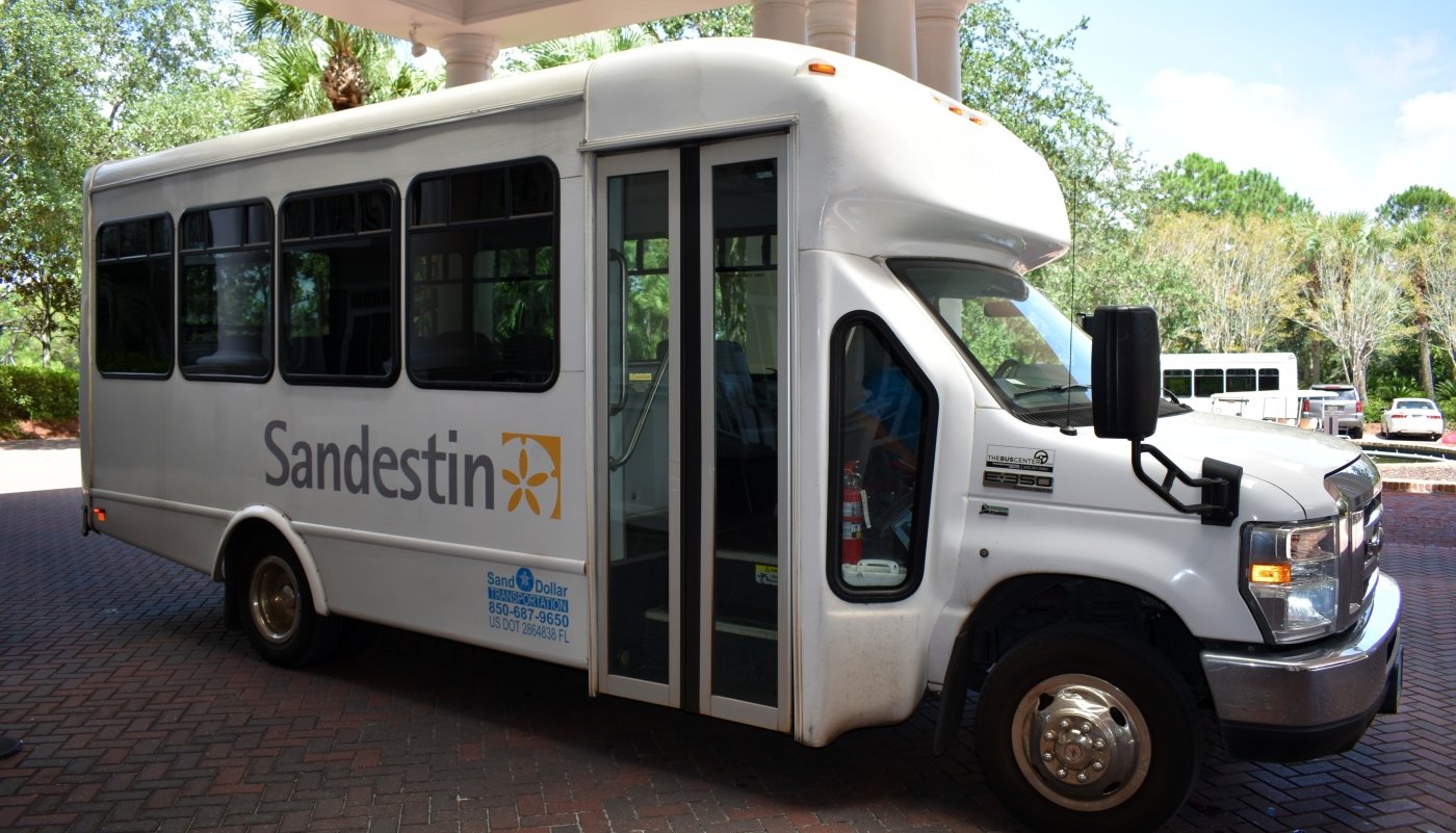 The sandestin tram 