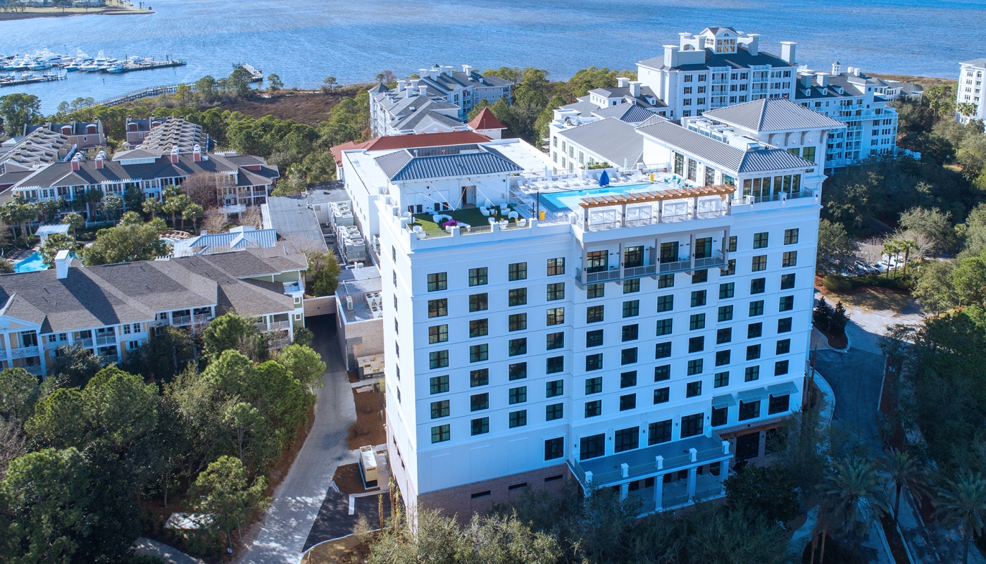 Hotel Effie Aerial shot