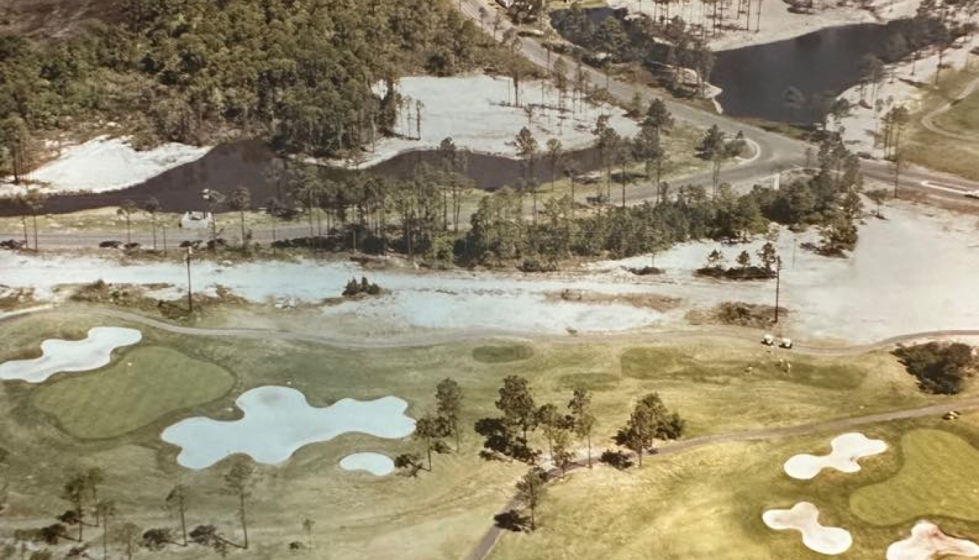 Old Aerial of Golf Course