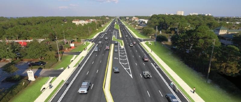 rendering of highway changes