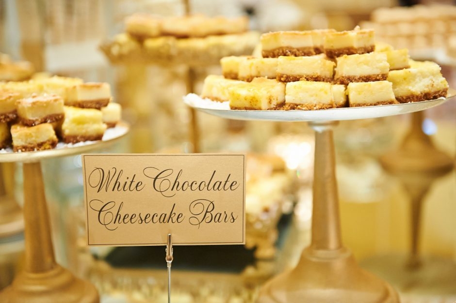 White Chocolate Cheesecake Bars