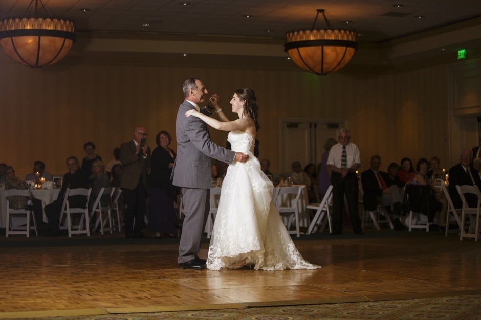 Wedding father daughter dance