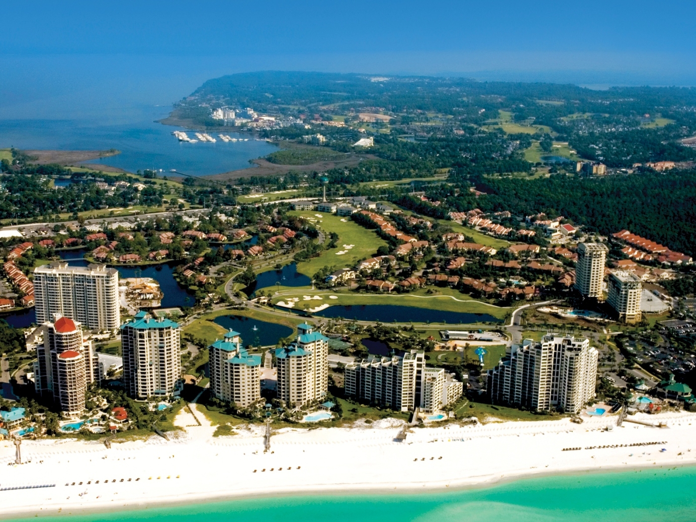 Sandestin from above