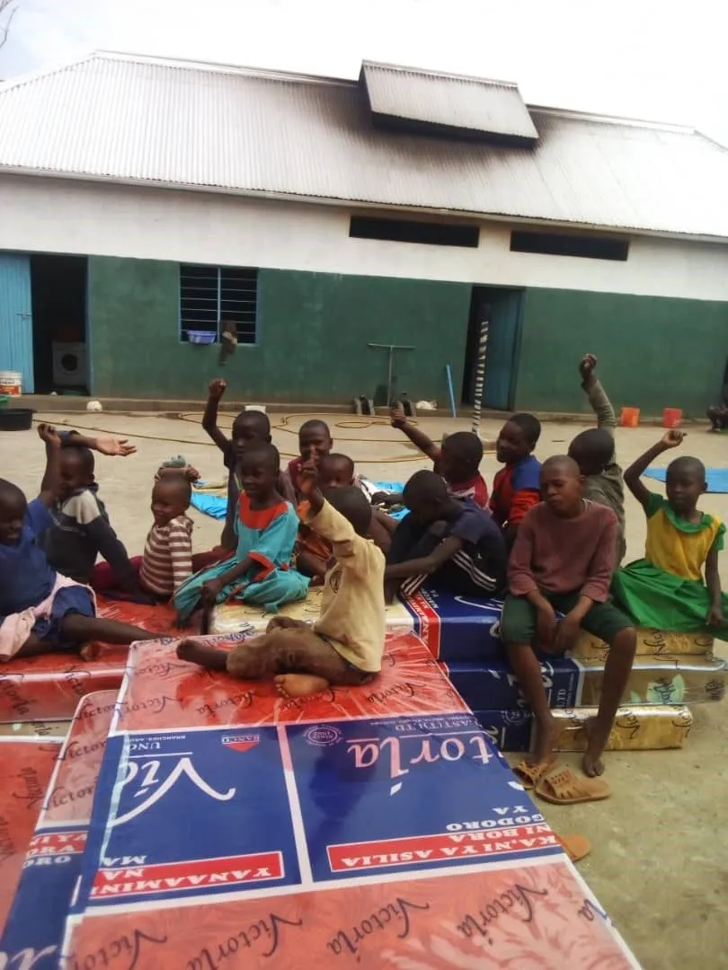 Children from the village of Katoke