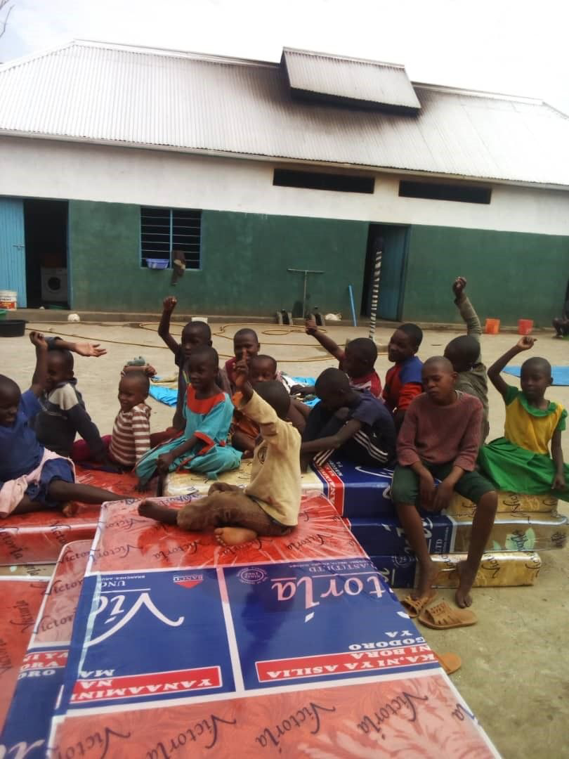 Children from the village of Katoke