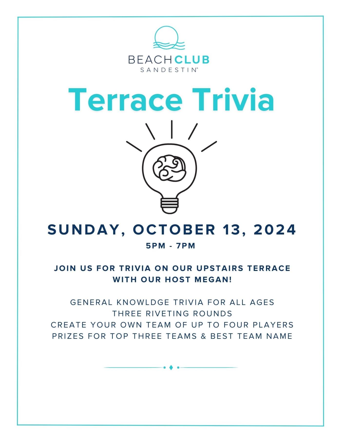 Terrace Trivia