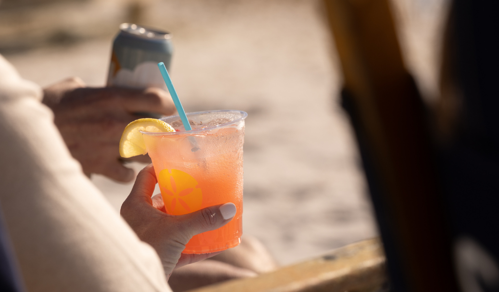 April and May at the Beach