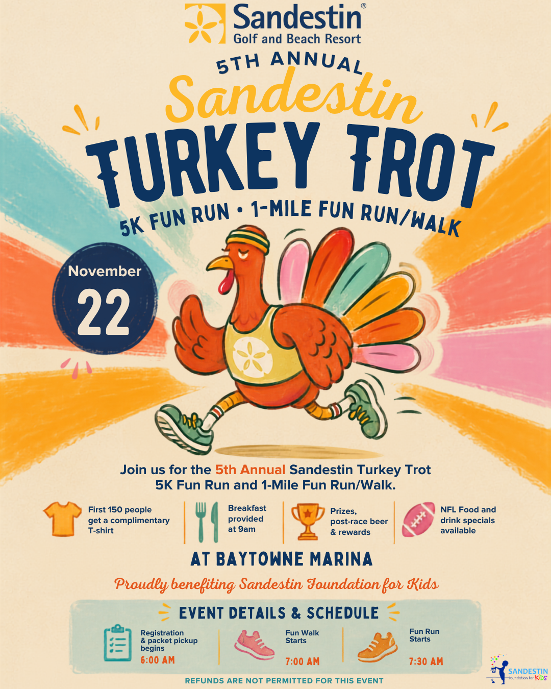 Sandestin Turkey Trot, 2026