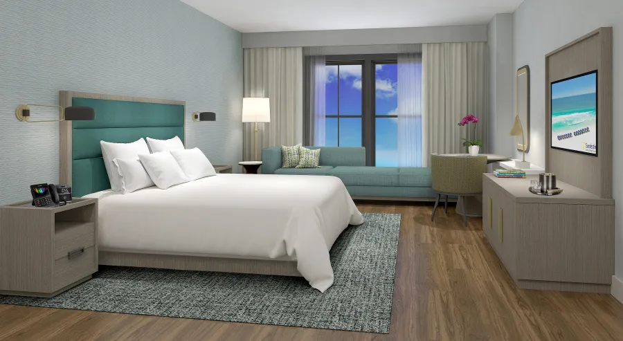 Guest room at Hotel Effie