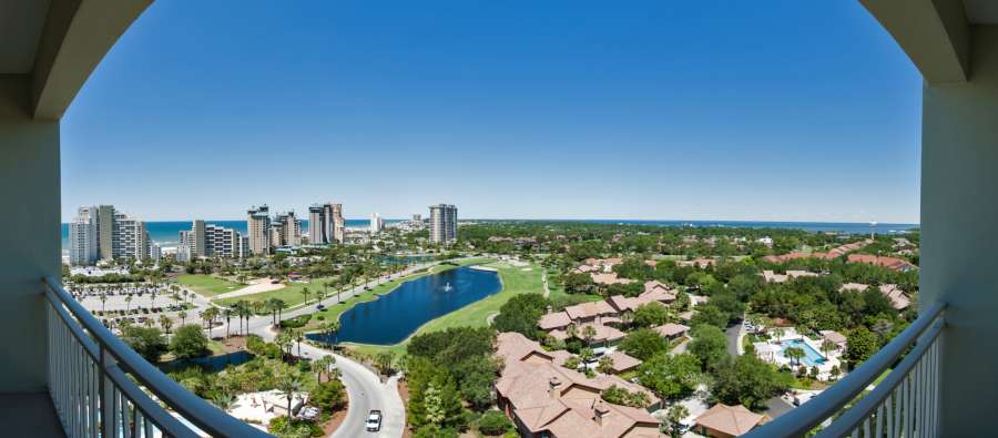 A view from a room at Sandestin Golf and Beach Resort