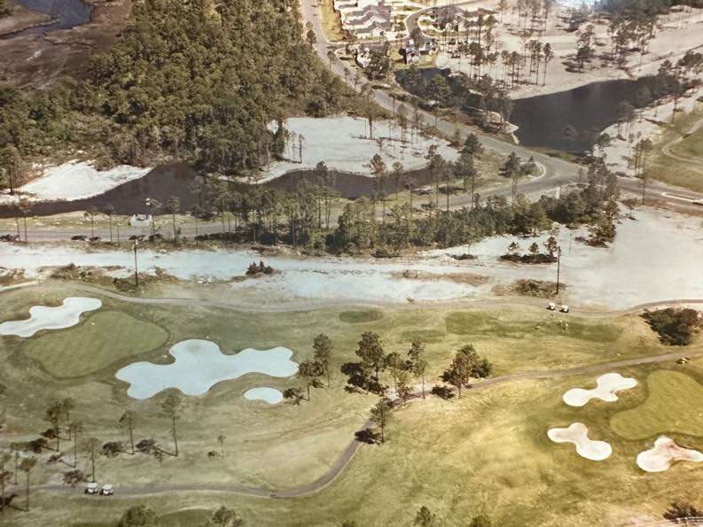 Old Aerial of Golf Course