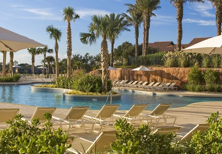 Luau pool at Sandestin Golf and Beach Resort