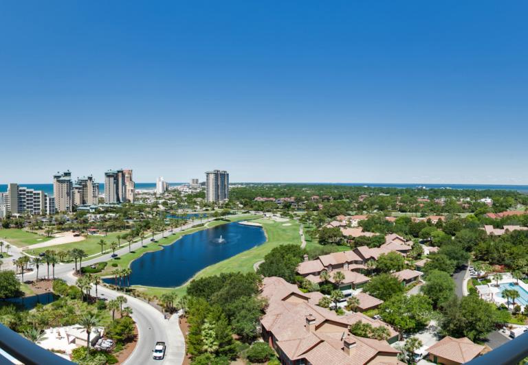 A view from a room at Sandestin Golf and Beach Resort