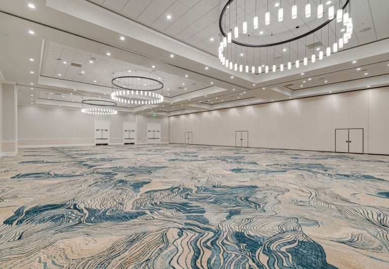 Azalea Ballroom at the newly renovated Baytowne Conference Center