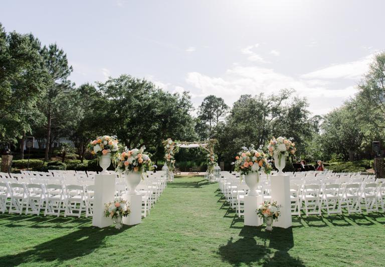 Outdoor wedding