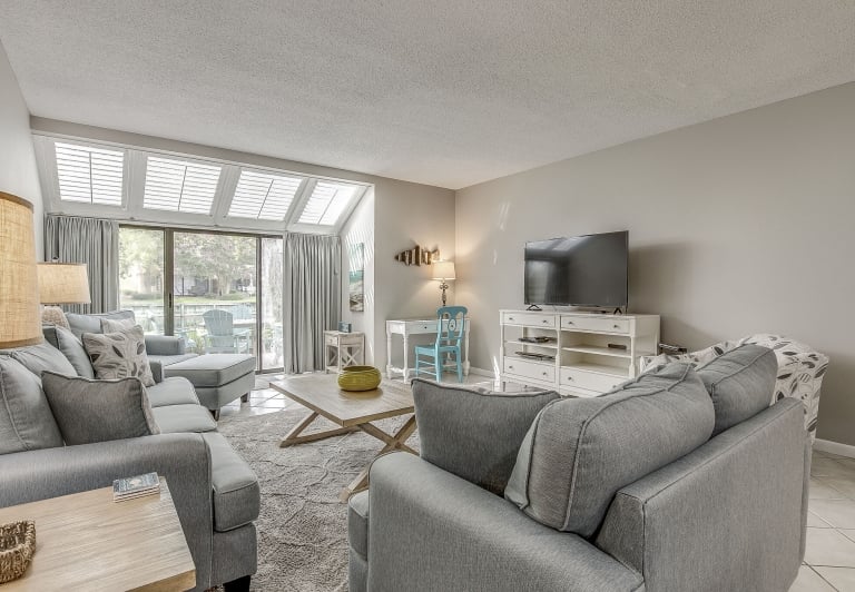 living room at beachwalk