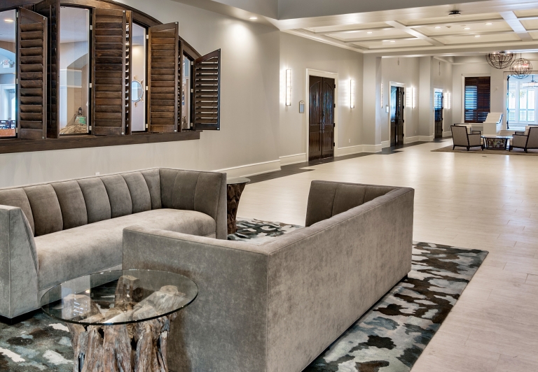 Exhibit foyer at the Linkside Conference Center