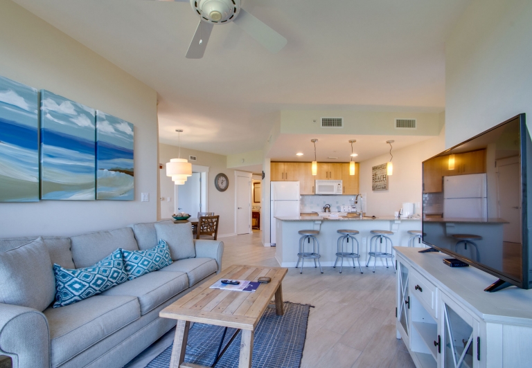 living room at grand complex