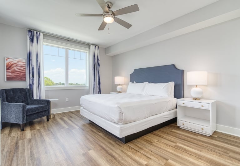 third bedroom in a three bedroom unit at Osprey Pointe
