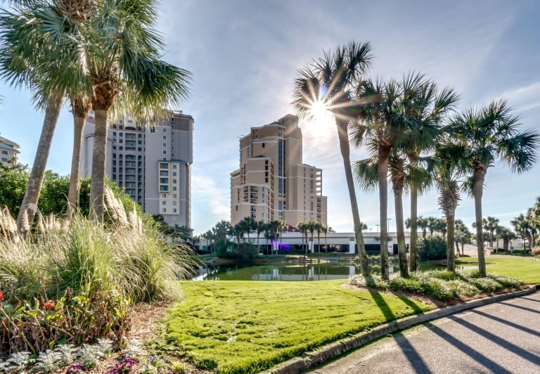 Exterior of westwinds buildings at Sandestin Golf and Beach Resort