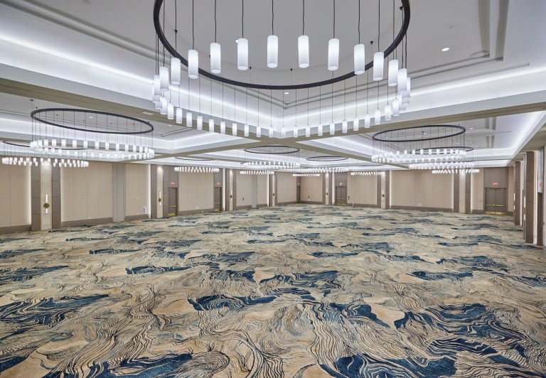 empty ballroom