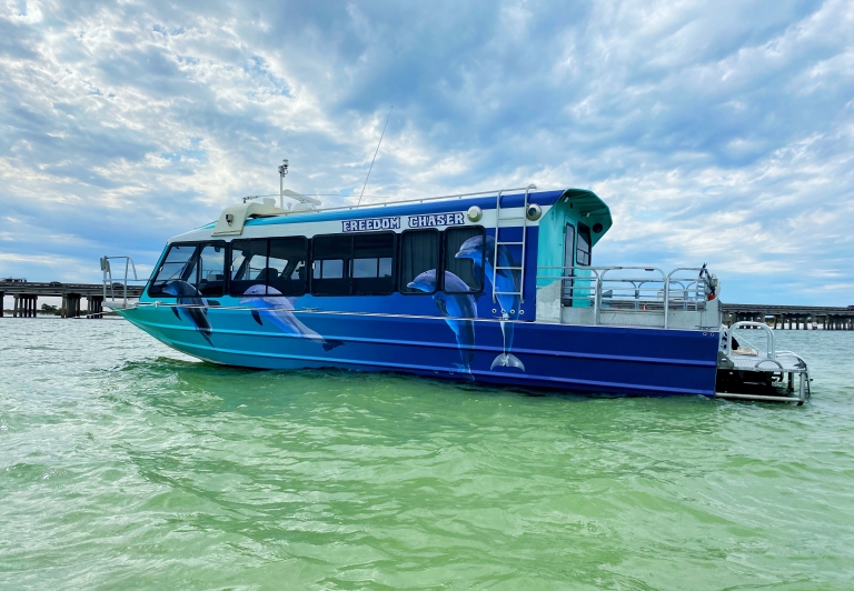 Crab Island Cruise boat