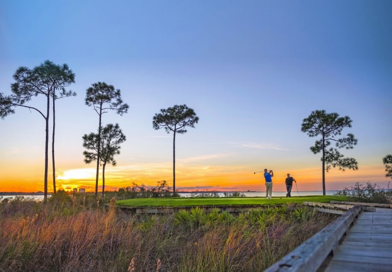 Sunset golf course