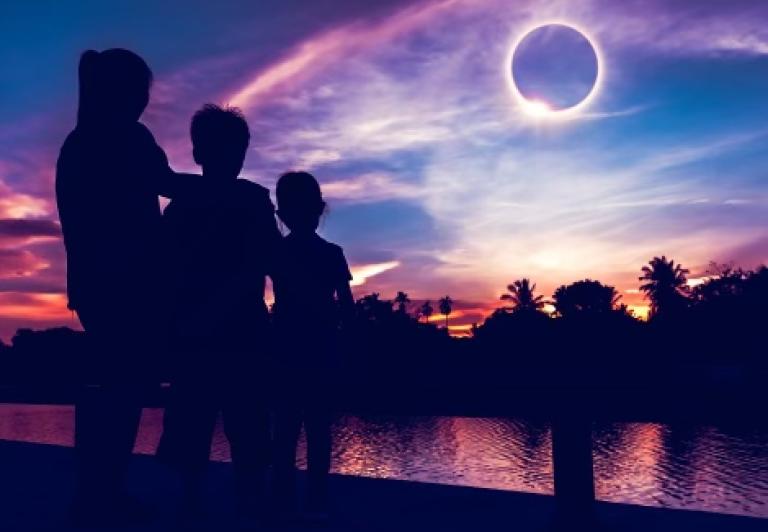 An eclipse.