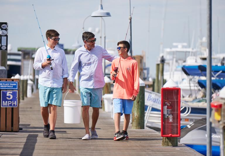 Charter Boat Bay Fishing