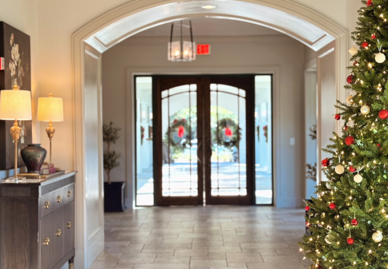 Burnt Pine Country Club at Christmas Time