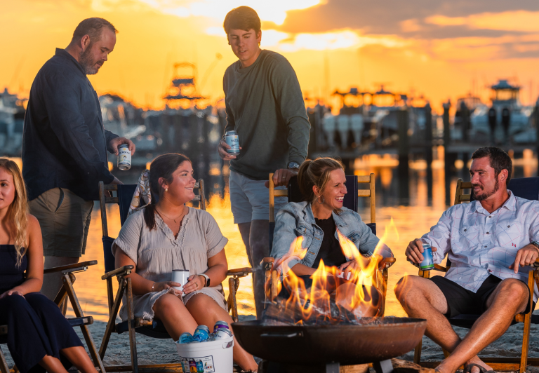 Marina Beach Bonfires