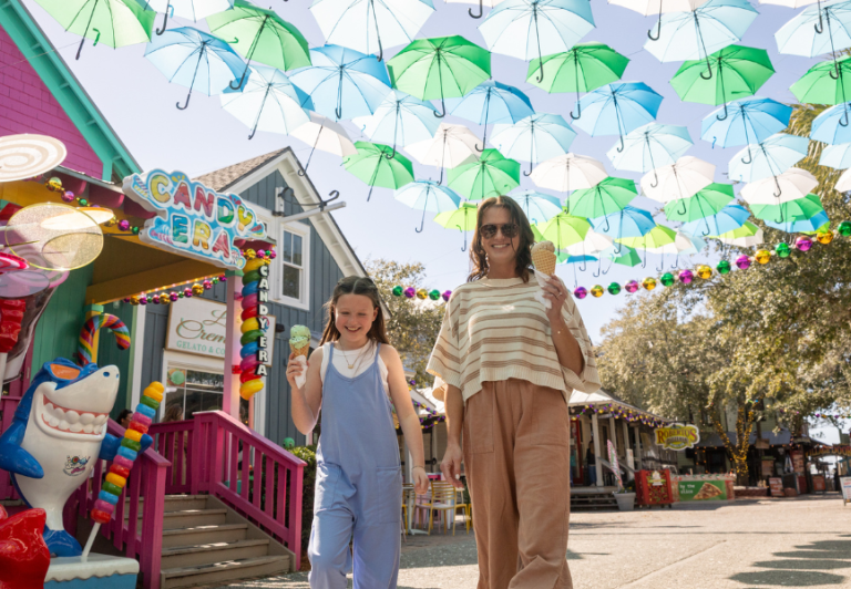 April and May at the Beach