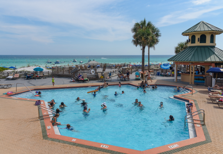 Beach House pool deck at Sandestin