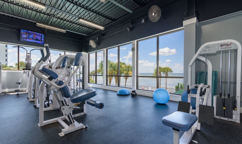 stair machines in the fitness center