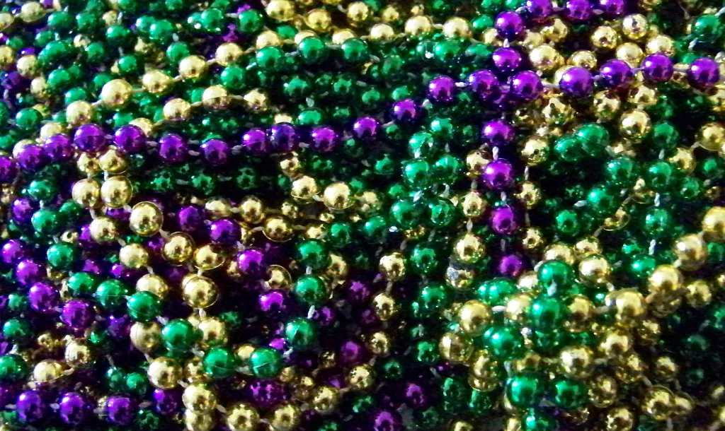 mardi gras beads