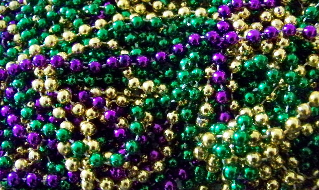 mardi gras beads