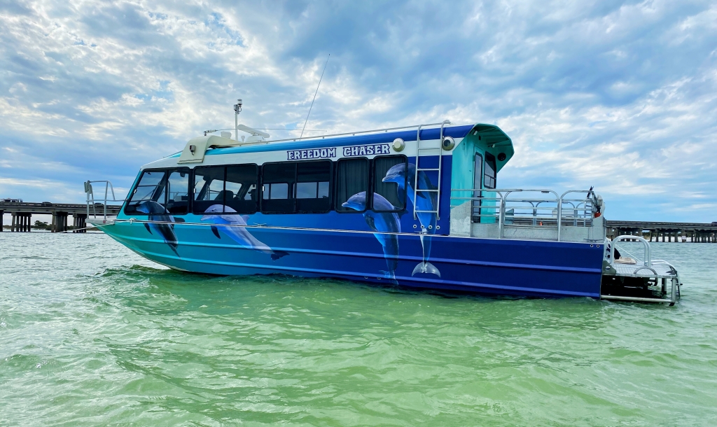 Crab Island Cruise boat