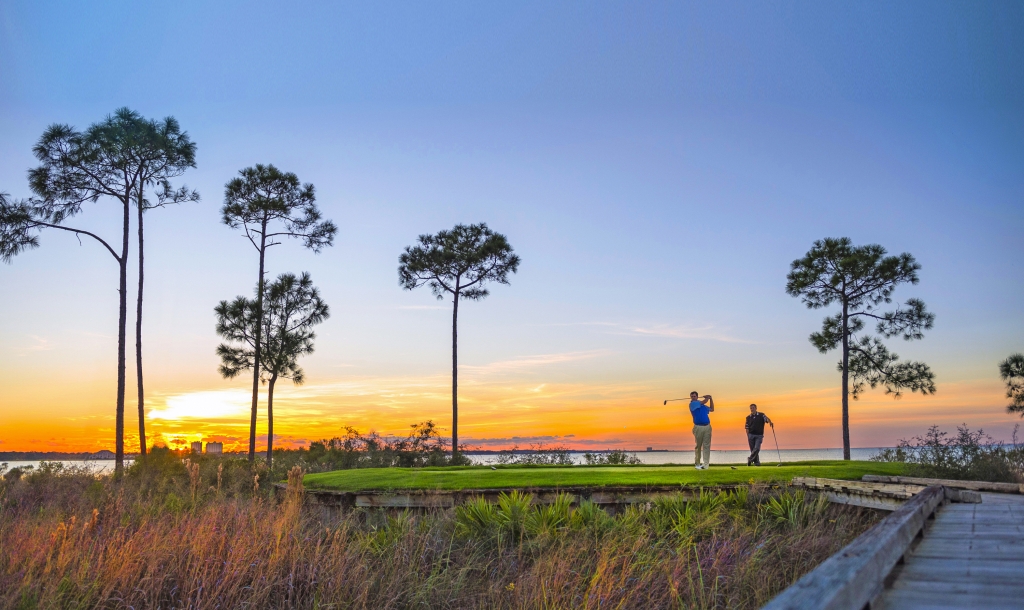 Sunset golf course