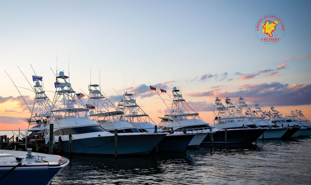 Baytowne Marina at Sunset