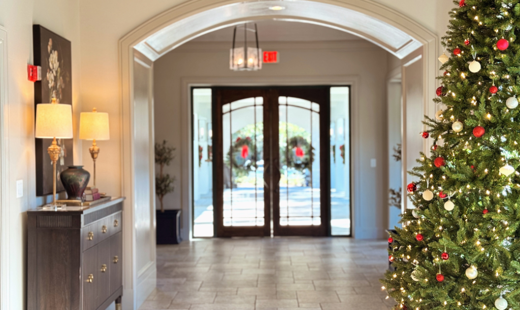 Burnt Pine Country Club at Christmas Time