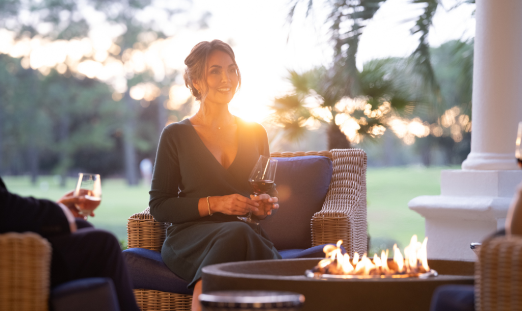 Burnt Pine at Sunset