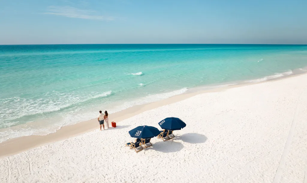 couple on the beach