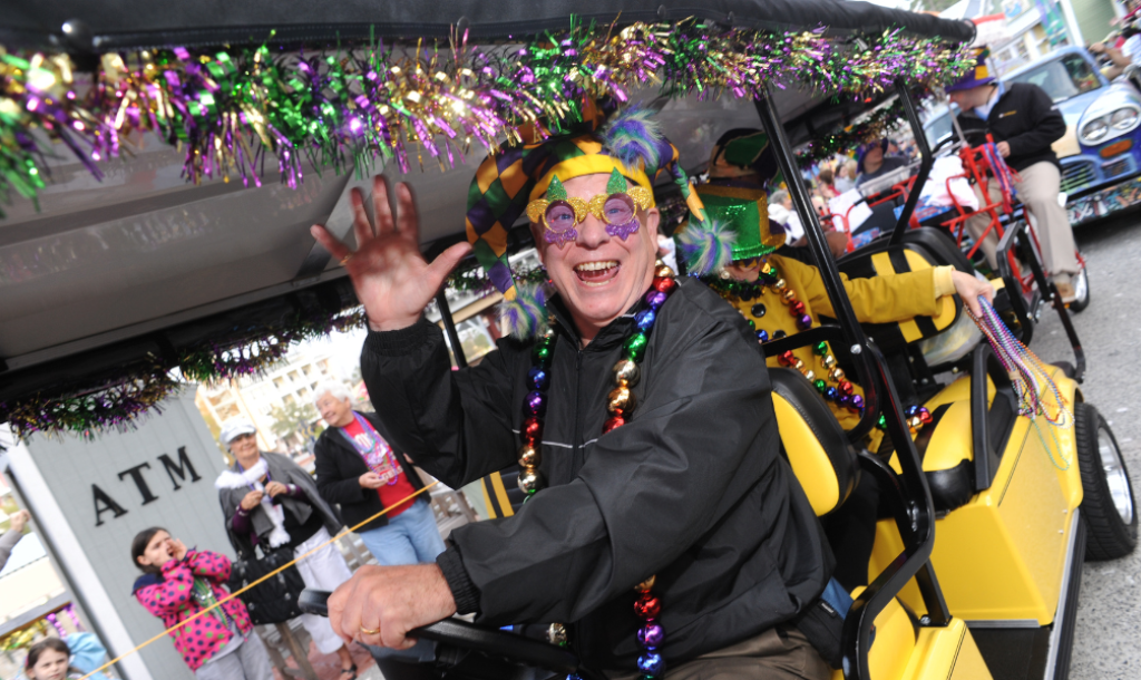 Mardi Gra at Marina Bar and Grill