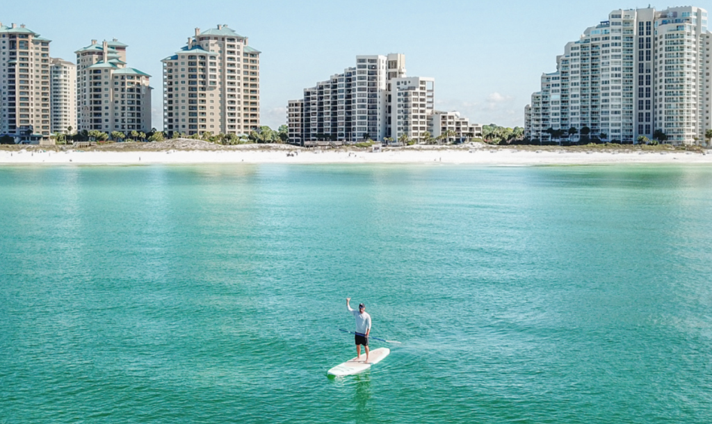 Paddleboarding at Sandestin