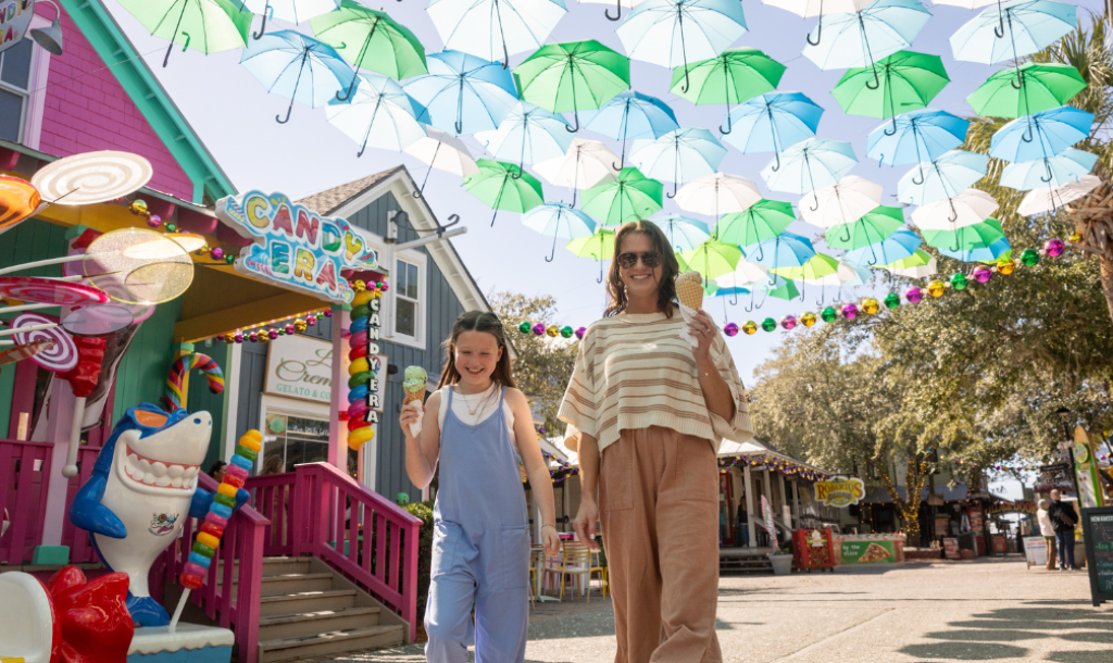 April and May at the Beach
